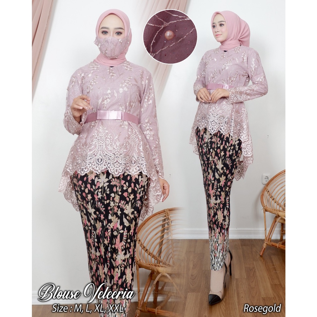 KEBAYA TUNIK / KEBAYA WISUDA / AURORA VALERIA / BAJU PESTA WANITA