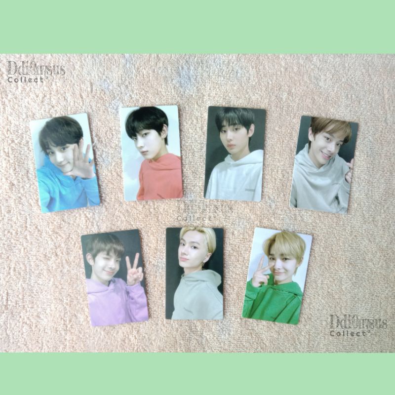 Photocard Official From Lightstick Enhypen - Jungwon, Heeseung, Jake, Jay, Sunghoon, Sunoo, Ni-Ki pc
