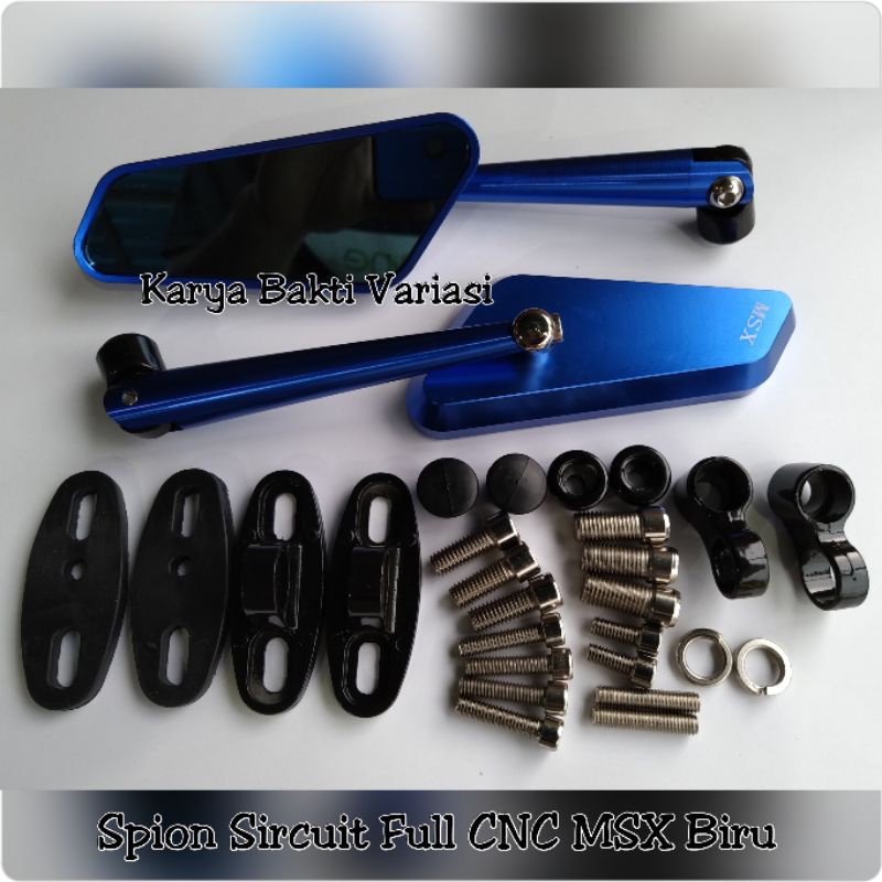 Spion Tomok Sircuit MSX Full CNC Biru