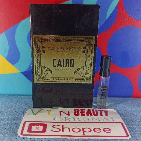 Vial Parfum OriginaL Penhaligon's Cairo EDP For Men Murah