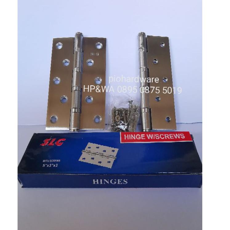 ☚ Engsel SLG 5 inchi Engsel Pintu 1 pasang ♟
