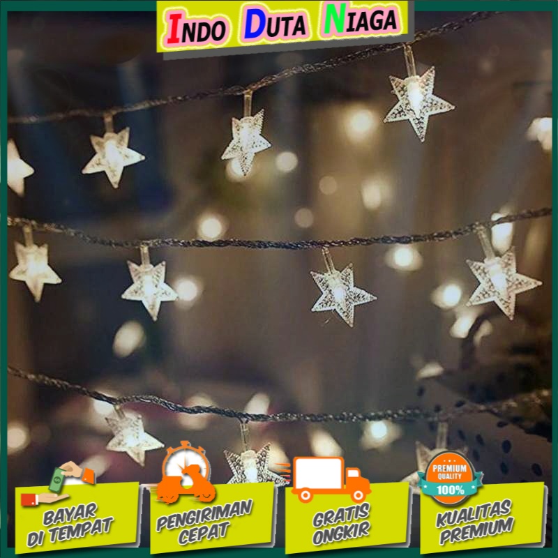 ANBLUB Lampu Hias Dekorasi Star Light String Twinkle 20 LED 3M - G23