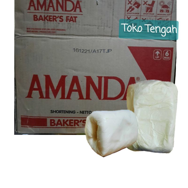 

MENTEGA PUTIH 500GR -1KG/AMANDA MARGARIN PUTIH