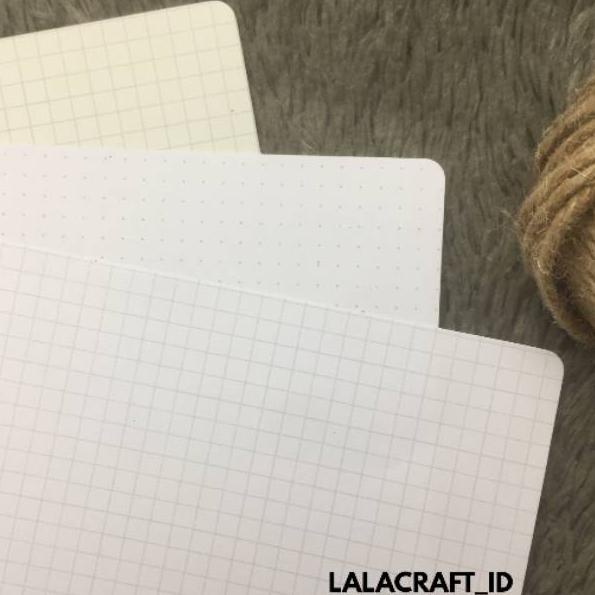 

[Best ⌐■] [100GSM HVS]Loose Leaf Isi Binder A5 dan B5 Dot/Grid RPBest ⌐■ ➧