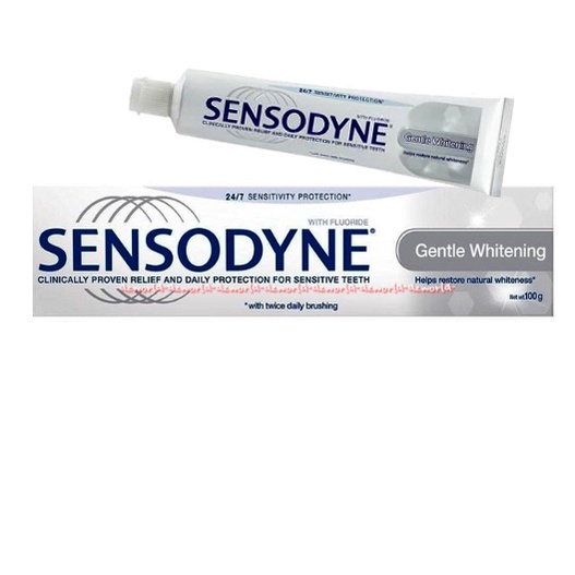 Sensodyne Gentle Whitening Daily Care 100gr Sensodyne Untuk Memperbaiki Gigi Sensitif Rasa Ngilu Untuk Gigi Pasta Gigi Sensitive