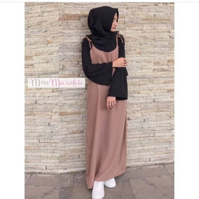 gamis syari/gamis muslim/gamis monalisa/gamis polos/gamis perempuan/muslim/gamis fashion/ ZAHIRA