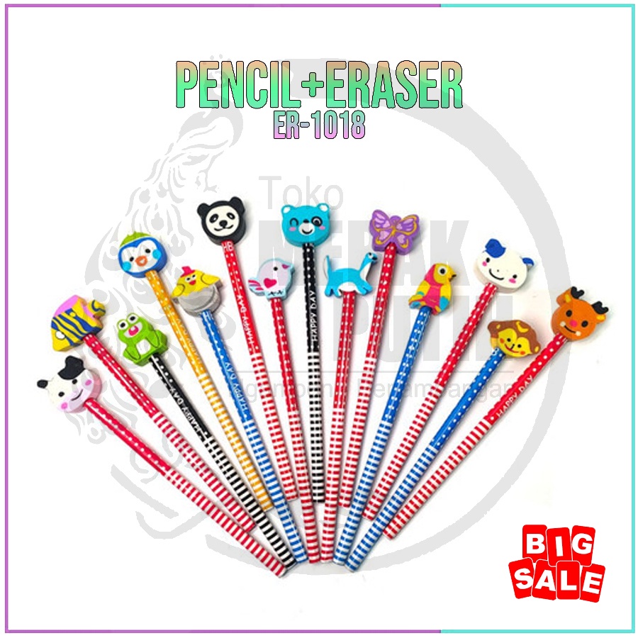 

Pensil + Penghapus/ Fancy Pencil/ PenCil Set ER-1018