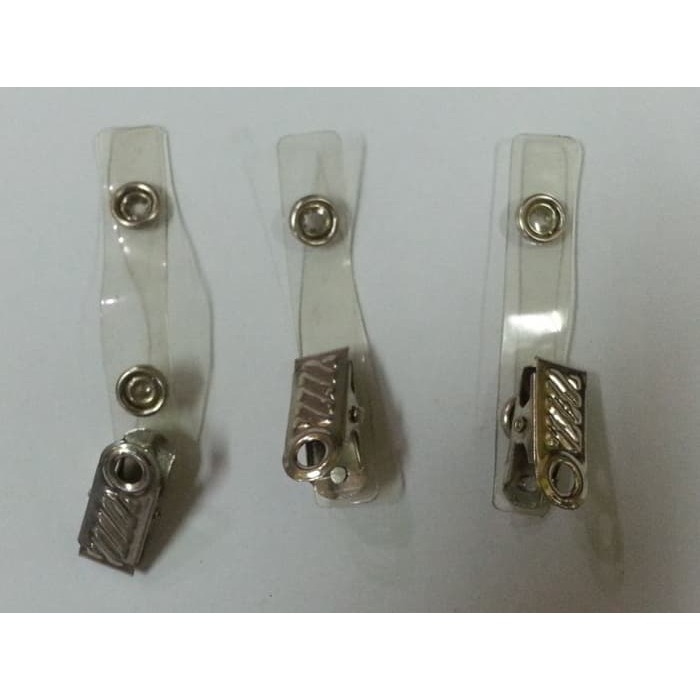 

a Jepitan Name tag - Badge Holder 100 Pcs tempat nama