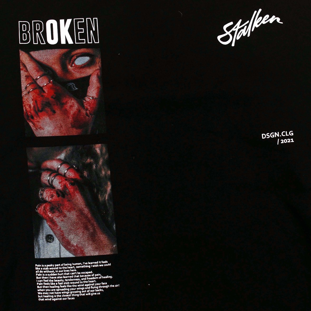 Stalker Sweater Crewneck - Broken