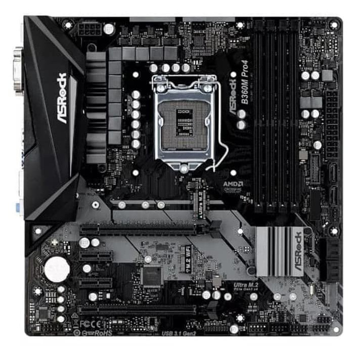 Motherboard Asrock B360M PRO4 Berkualitas Murah Berkualitas