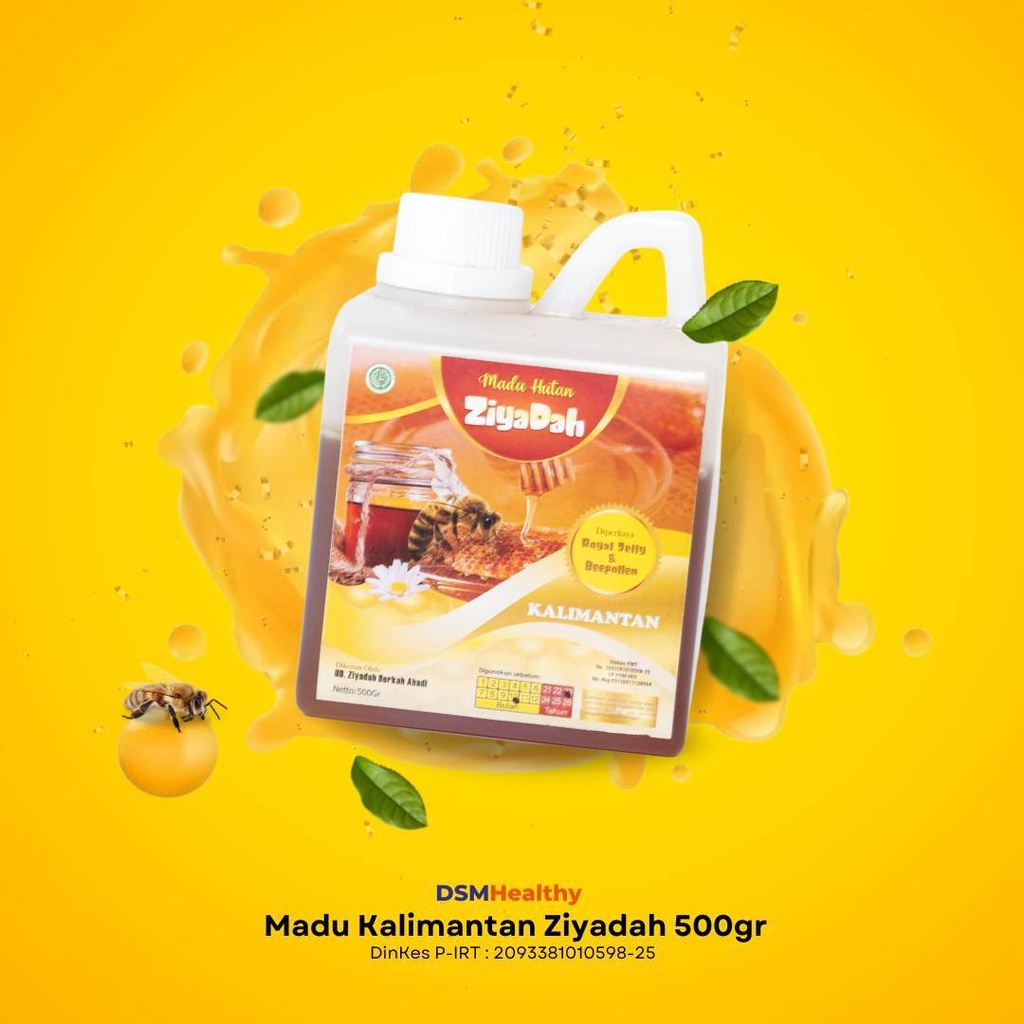 

DSM Healthy - Madu Ziyadah 500gr Madu Best seller