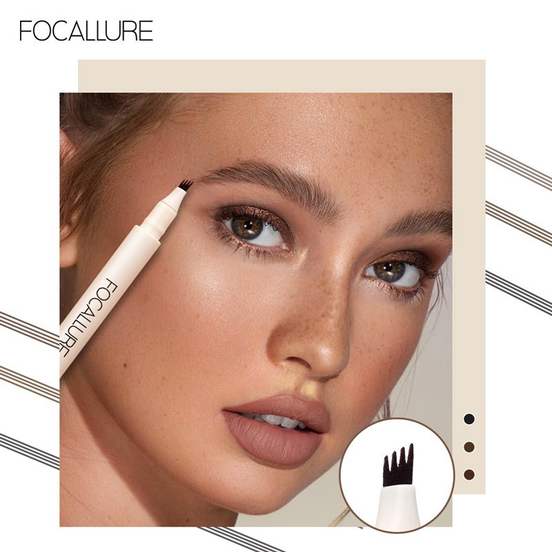 FOCALLURE tinted Brow pen / Pensil Alis garpu