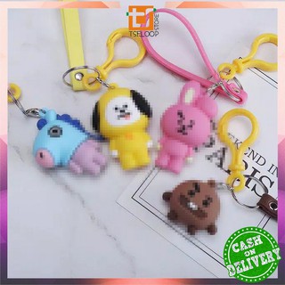 OFM C1 Key Chain Gantungan Kunci Tas  Anak  Tali  Motif 