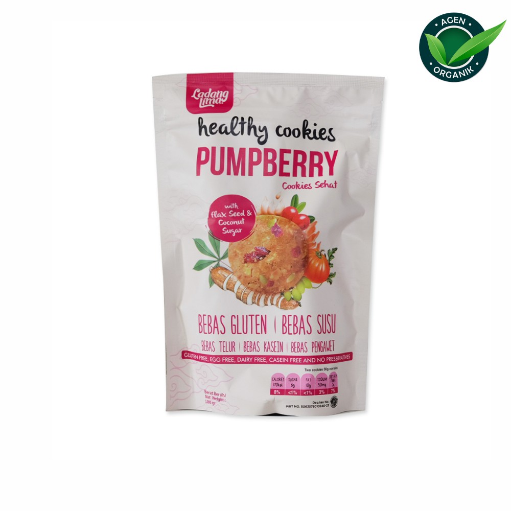 

Ladang Lima pumberry Healthy Cookies 180Ggr