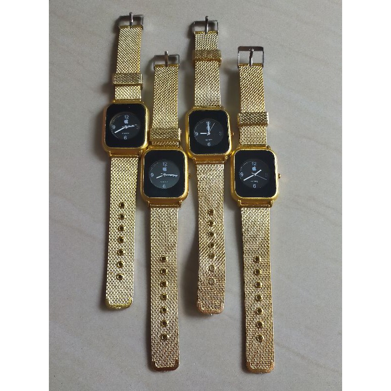 jam wanita tali karet