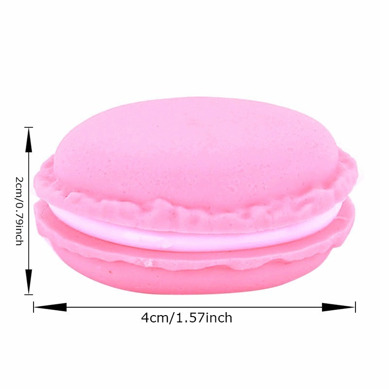 Kotak Mini lLucu Bentuk Macaron Tempat Obat Anting Cincin Perhiasan Earplug Serbaguna