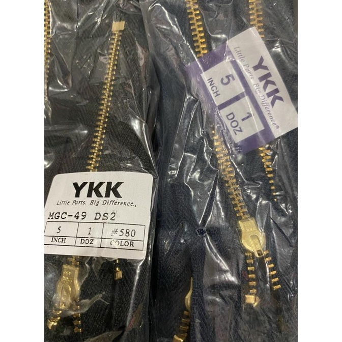 Kualitas terbaik] Resleting jeans YKK 5 inch 12,5 cm