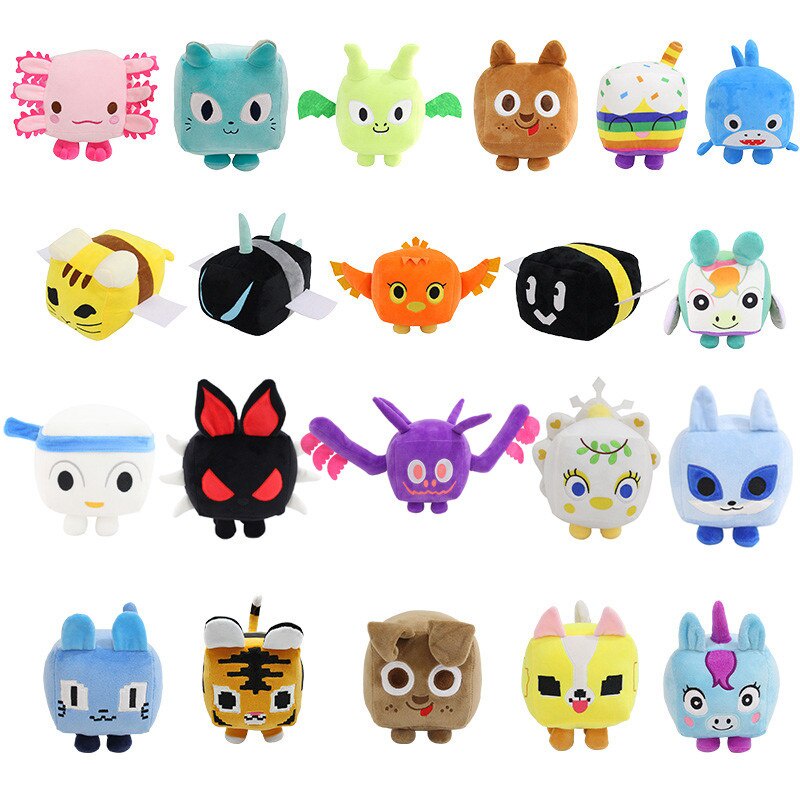 Pet Simulator X Cat Plushies Big Games Cat Plush Toy Big Games Cat Plush Toy Blue Cat Doll Plushie Girlfriend Kids Gift