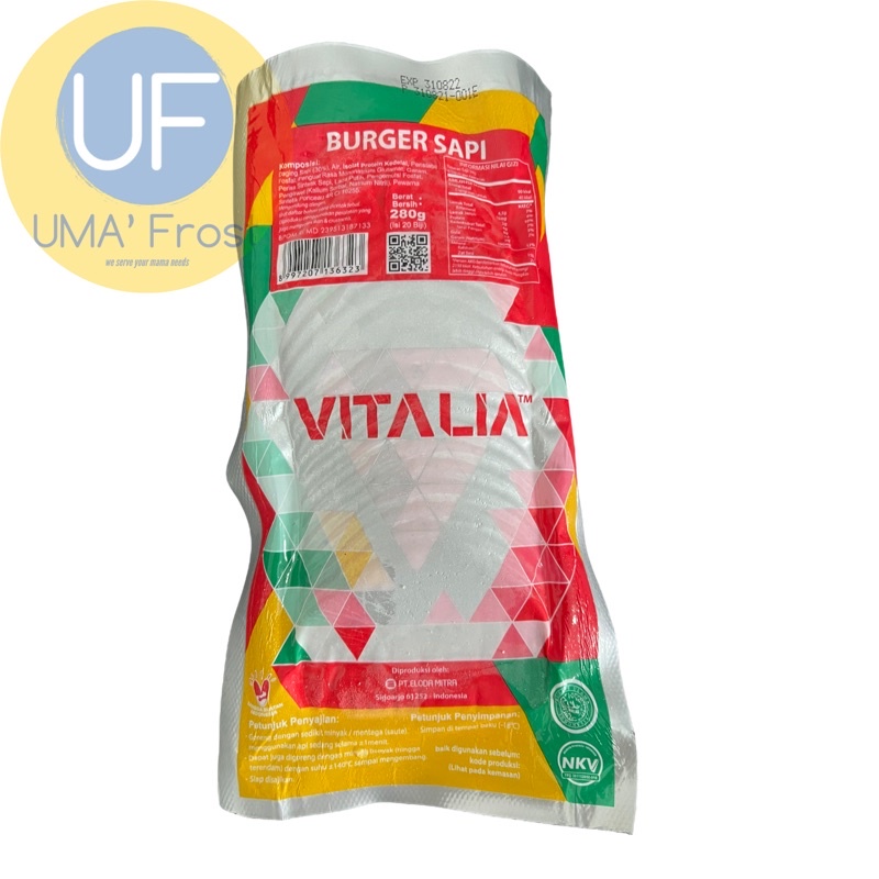 

VITALIA BURGER SAPI 280 GR