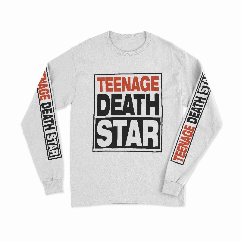 Longsleeve Teenage Death Star - Vision White