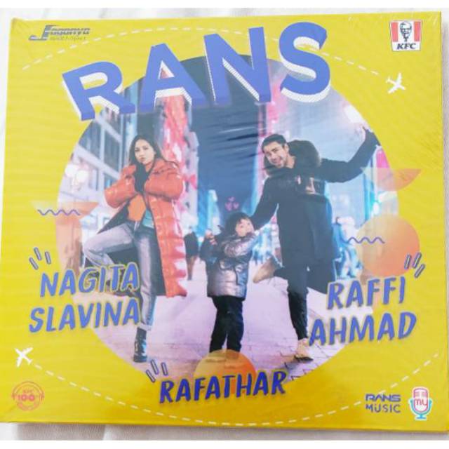 CD music RANS Premium Raffi Ahmad dan Nagita Slavina