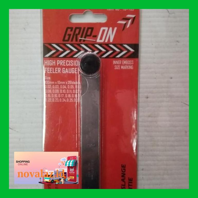 

Novnsa0S Grip-On Feeler Gauge 26 Blades Lnov0Ast