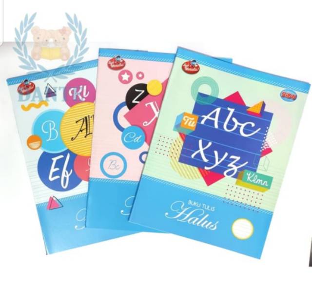 Buku tulis garis tiga - Buku tulis halus - Buku belajar tulis sambung-1