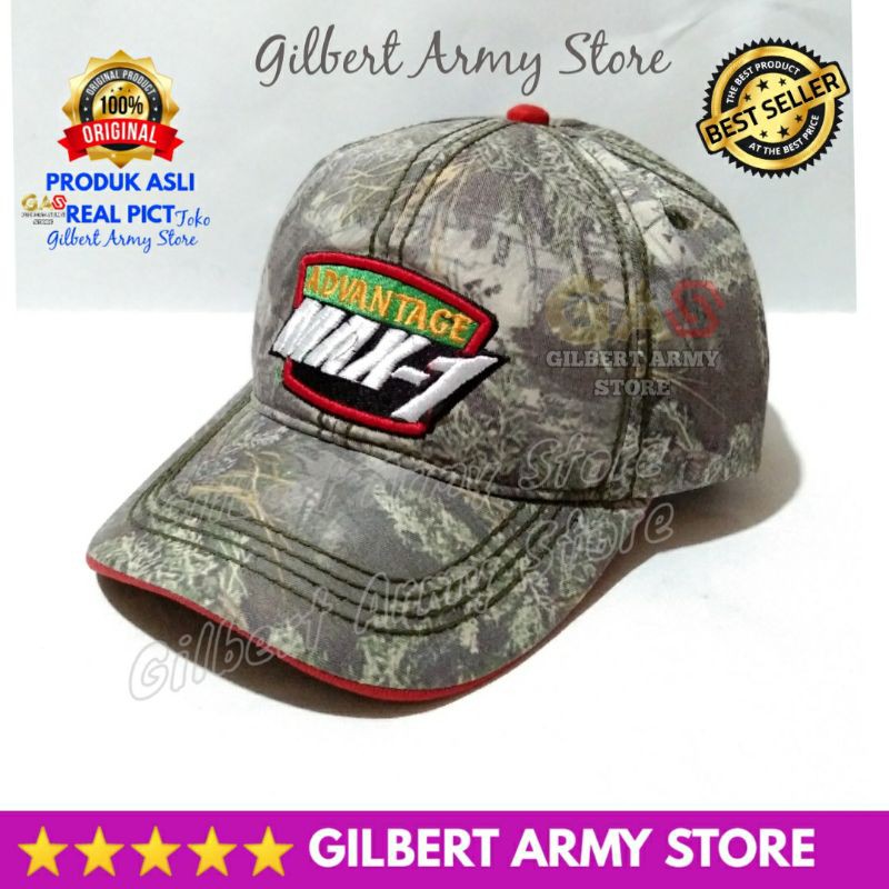 Topi Loreng Camo Advantage Max 1 bahan knvas katun premium Topi army Terbaru Gilbert Army Store