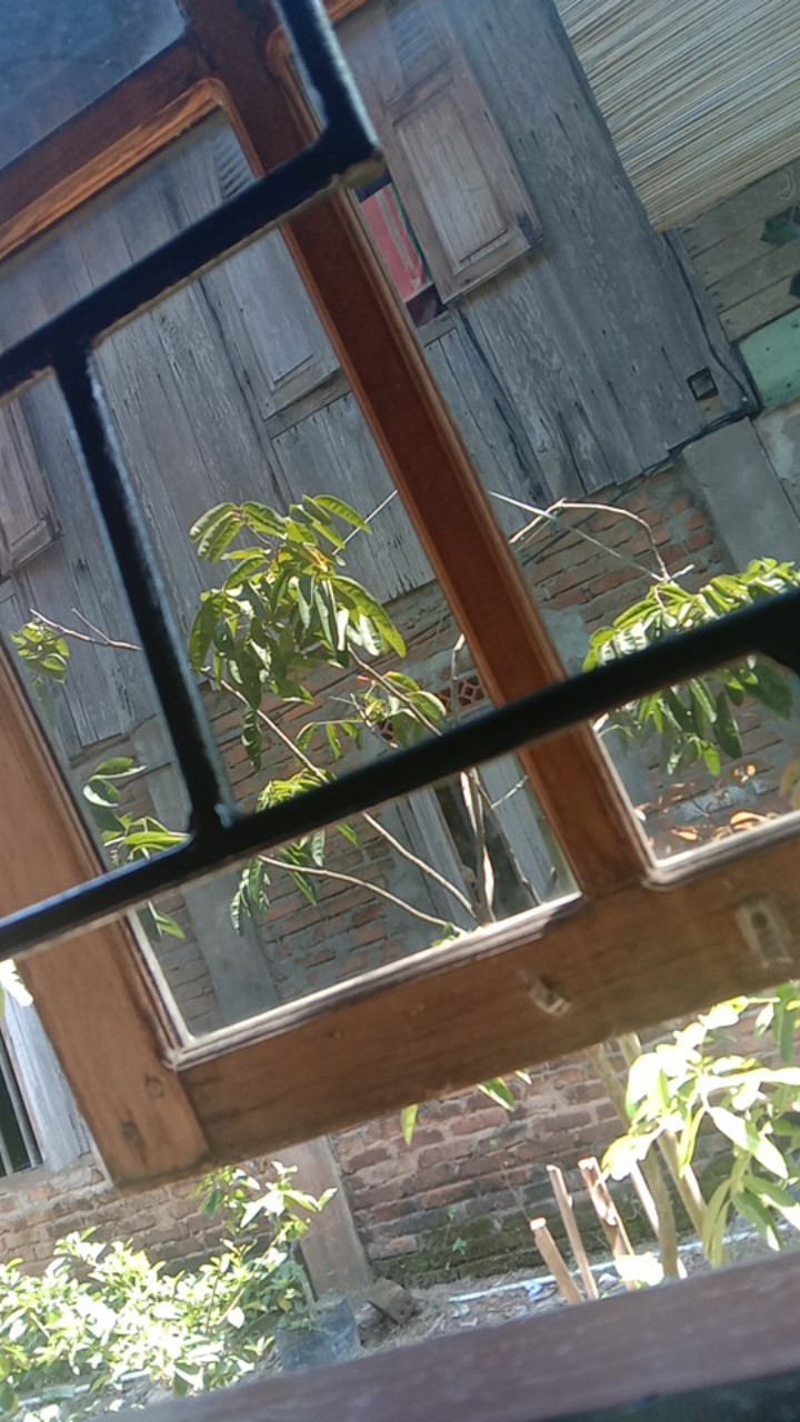 Kaligrafi Allah Muhammad Fiber Glass 32x19x2 Cm - Ukir Bunga