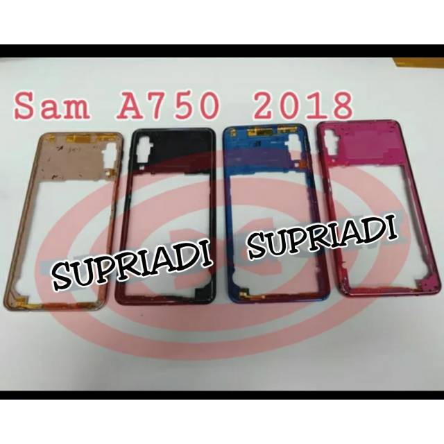 BAZEL CASING RANGKA CASING TULANG CASING BELAKANG SAMSUNG A750 A7 2018
