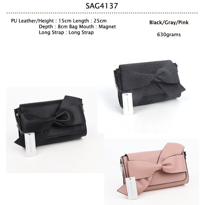 NEW ARRIVAL CHARLES&KEITH TAS SELEMPANG IMPOR MURAH SAG4137
