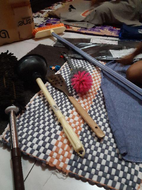 Kemoceng Microfiber Cendol Pembersih Debu Bisa Panjang Pendek Ditarik