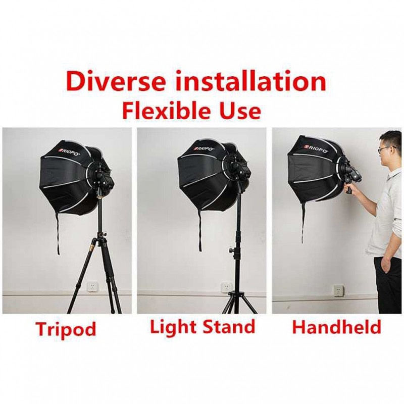 Payung Studio Foto Portable Octagonal Softbox Reflektor Flash Diffuser