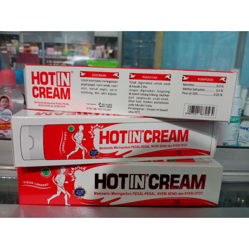 HOT IN CREAM TUBE ORIGINAL 120GR