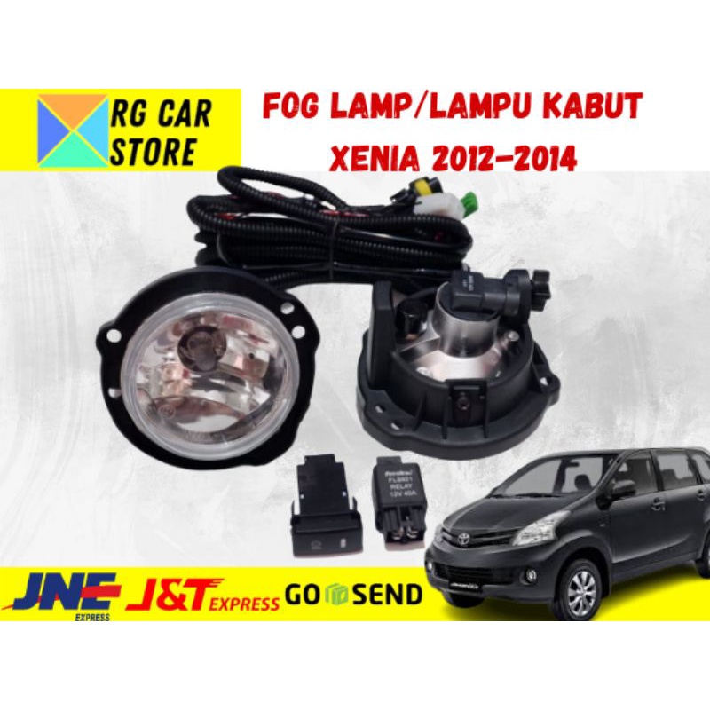 FOGLAMP/LAMPU KABUT XENIA 2012-2014 BERGARANSI DIJAMIN PNP BERKUALITAS