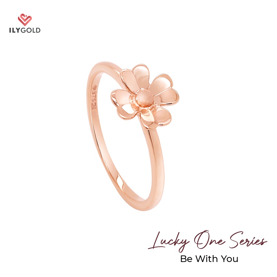 Lucky One Ladies Ring ILY GOLD Be With You Collection