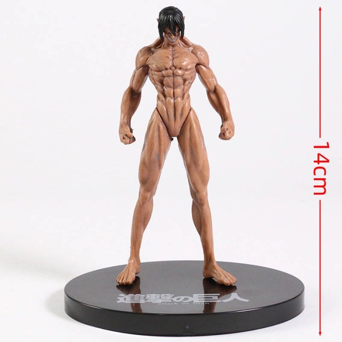 ACTION FIGURE ATTACK ON TITAN EREN YEAGER TITAN FORM MAINAN PAJANGAN