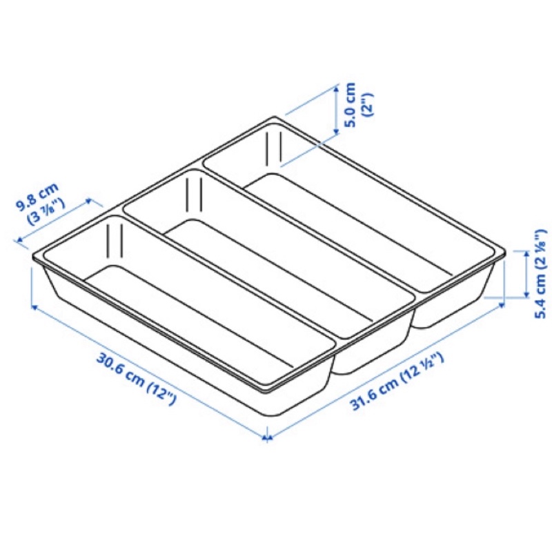 ikea cutlery tray / tempat sendok garpu / organize uppdatera / kitchen drawer organised