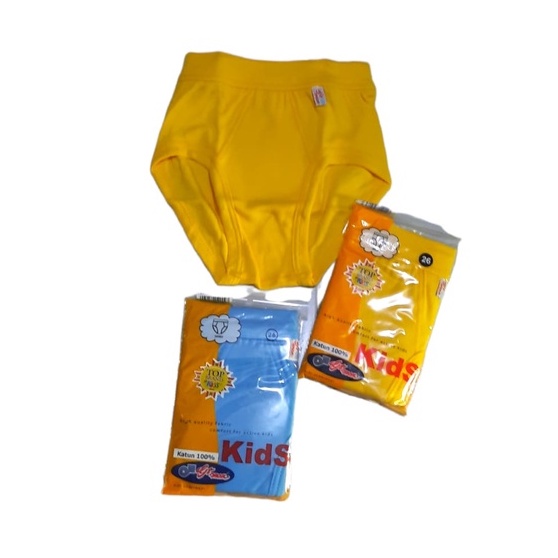 GROSIR (3PCS) CELANA DALAM ANAK COWOK GT MAN KIDS 504 BW