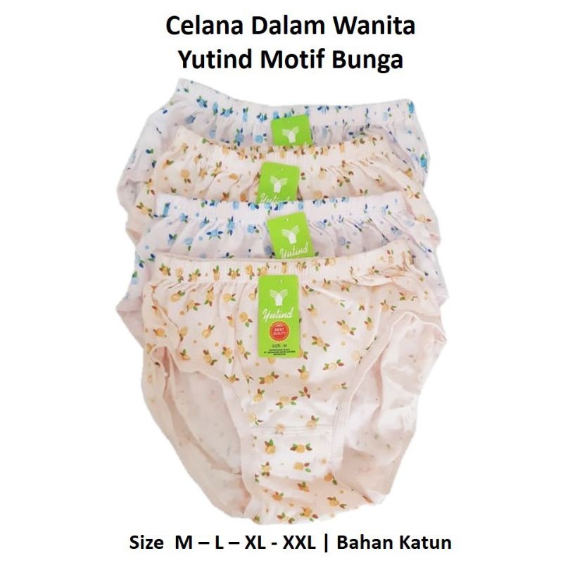 CELANA DALAM WANITA YUTIND SABLON/BORDIR ,CELANA DALAM WANITA , CD YUTIND SABLON/BORDIR