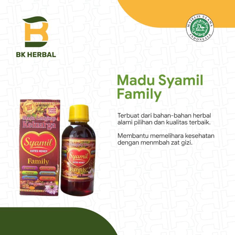

Madu Syamil Family 200ml
