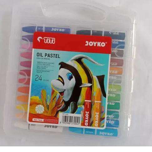 

Kekinian - KRAYON TITI 24 WARNA OIL PASTEL / CRAYON JOYKO 24 W ,,