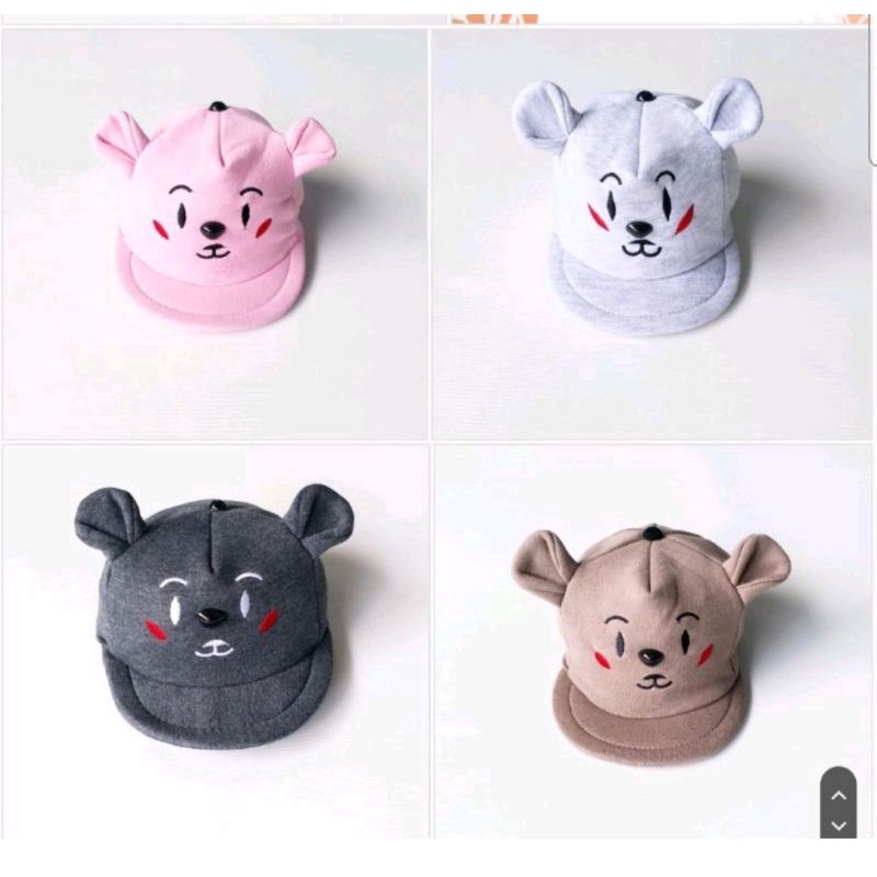 TOPI BAYI LAKI PEREMPUAN / TOPI BAYI IMPORT / TOPI BAYI LUCU