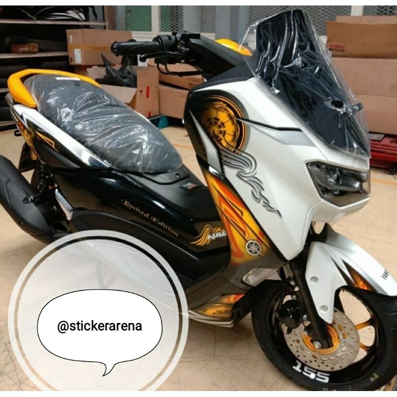 Sticker Decal NMAX New Full body Limited edition Variasi Orange
