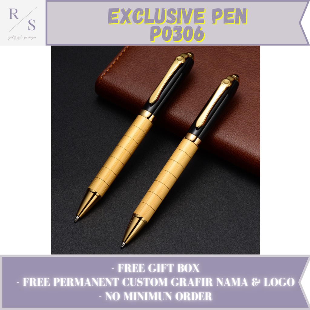 

Pena Ballpoint Bolpen Bolpoin Pulpen Rollerball Pen P0306 Custom