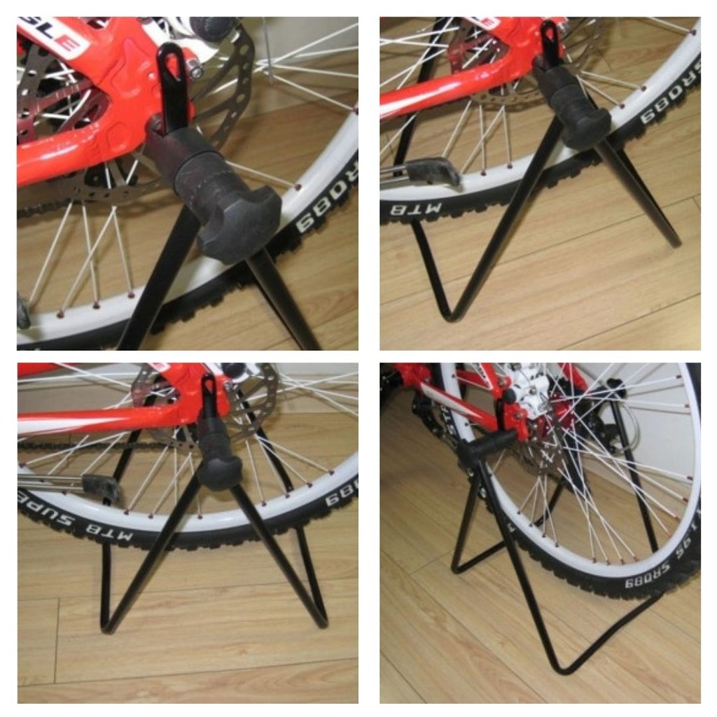 Bike Stand Parkir 1 Sepeda Paddock Statis  Rack Floor Display Universal 111163