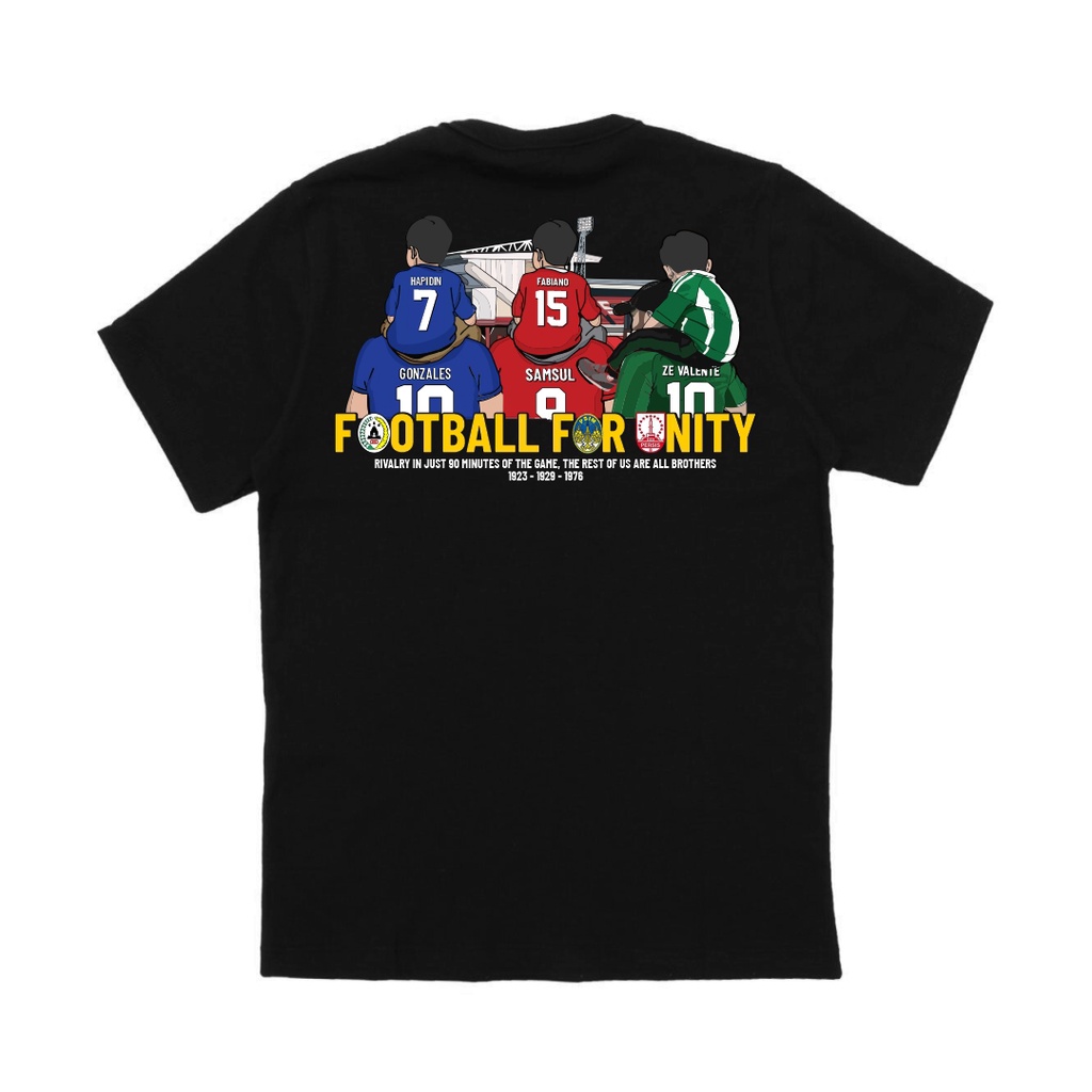 Tshirt FOOTBALL FOR UNITY | Kaos PSS Sleman PSIM Jogja Persis Solo | Tshirt Football