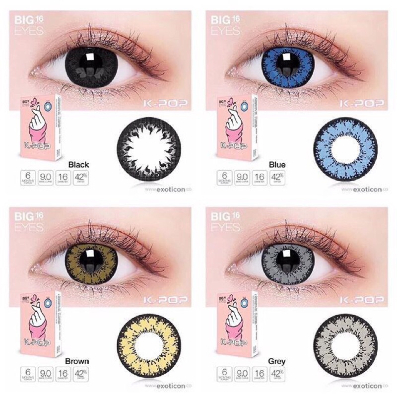 [PROMO!!!] SOFTLENS K-POP - SOFLENS KPOP / SOFLEN KPOP BIG EYES 16MM by X2 EXOTICON