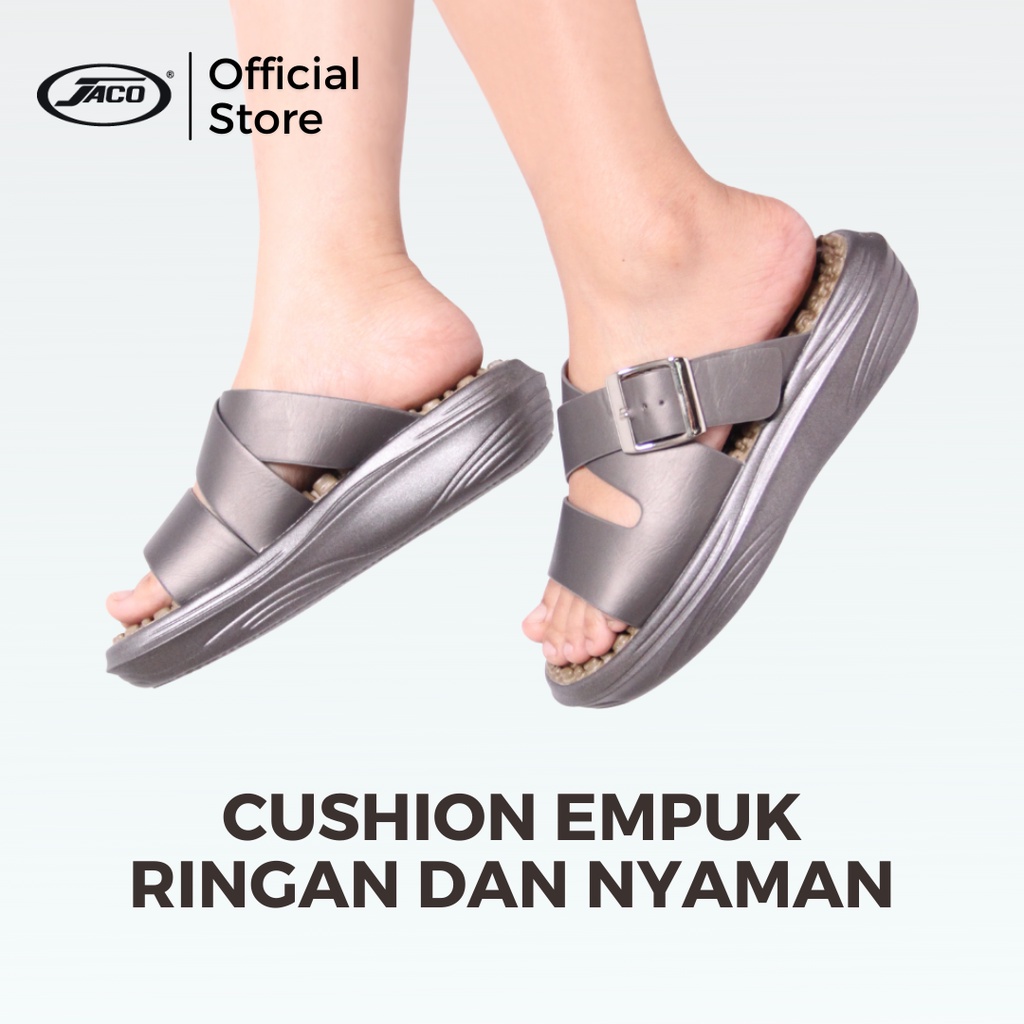 Jaco Kwalk Kozui Sandal Kesehatan Sandal Terapi Refleksi Rematik