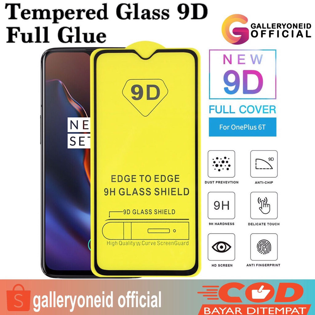 Tempered Glass 9D Full Glue Cover Anti Gores Xiaomi Redmi 7A 8A Pro Screen Protector Pelindung Layar HP